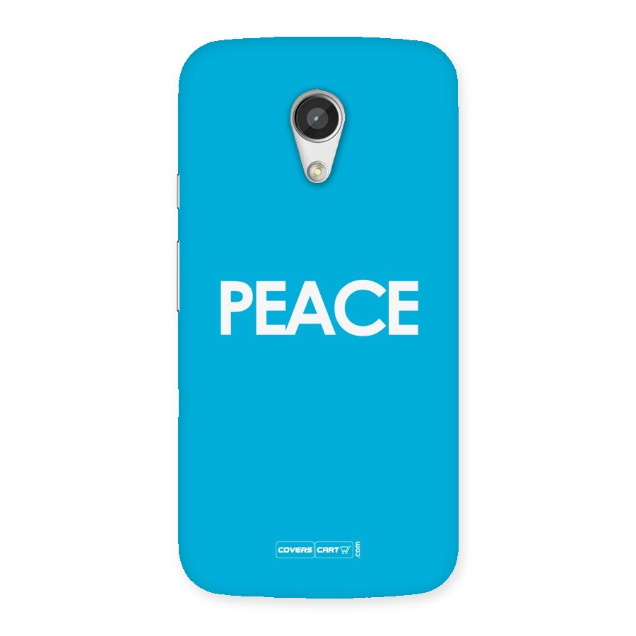 Peace Back Case for Moto G 2nd Gen