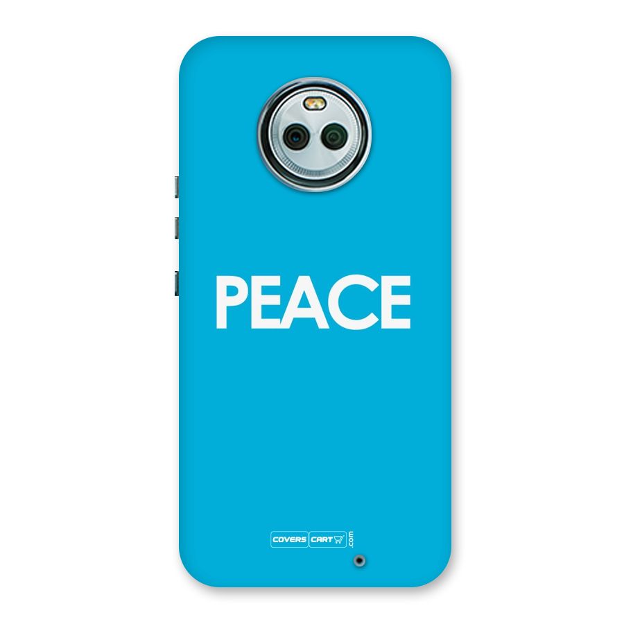 Peace Back Case for Moto X4