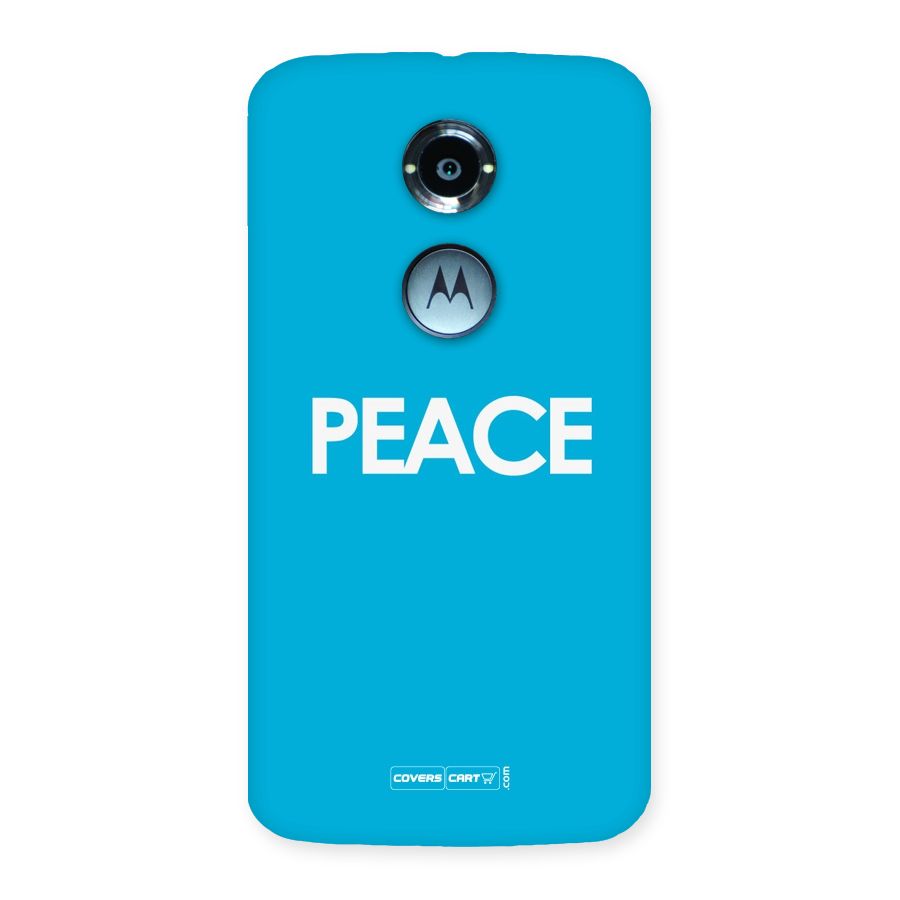 Peace Back Case for Moto X 2nd Gen