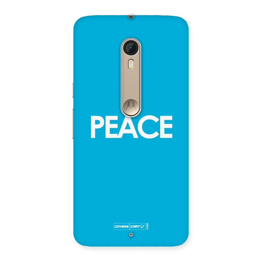 Peace Back Case for Motorola Moto X Style