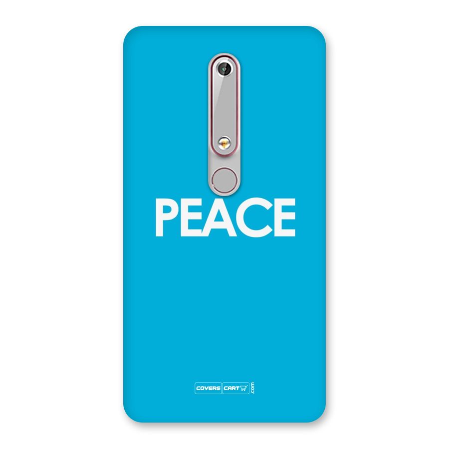 Peace Back Case for Nokia 6.1
