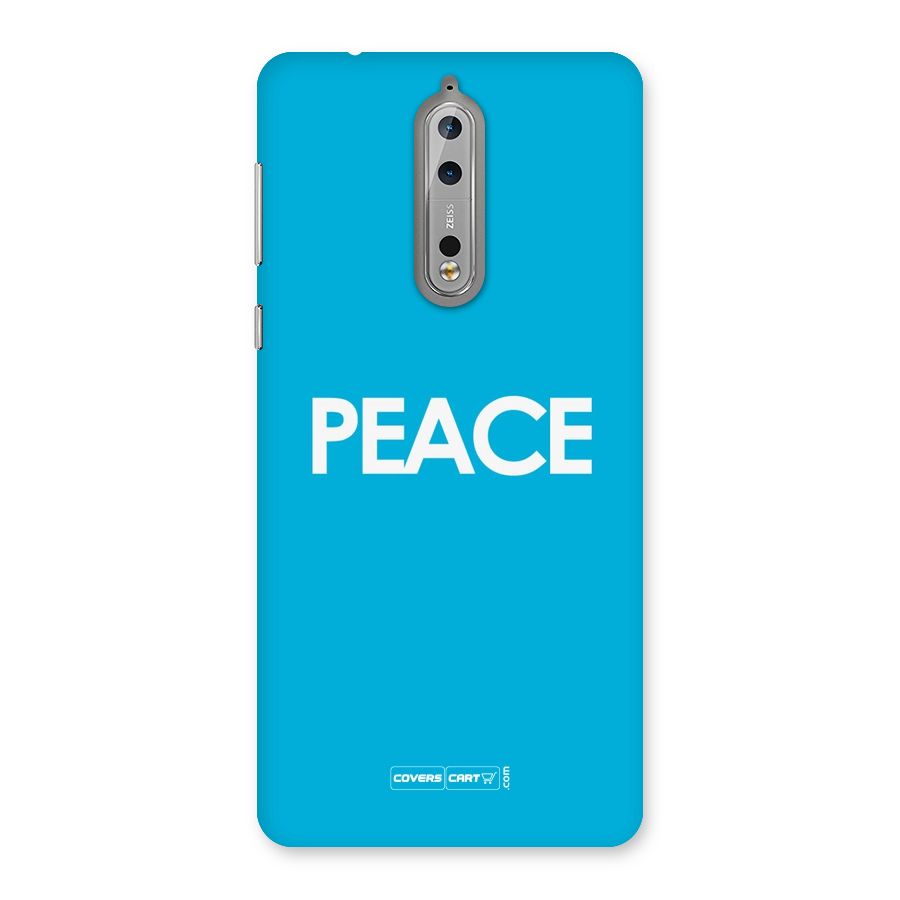 Peace Back Case for Nokia 8