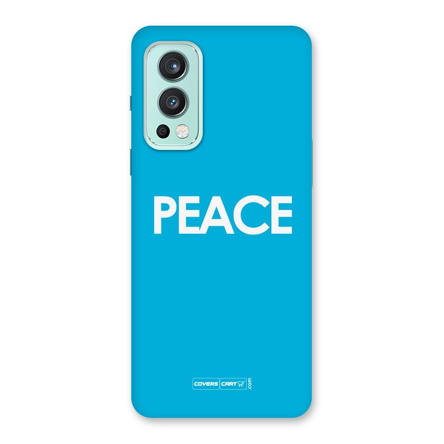 Peace Back Case for OnePlus Nord 2 5G