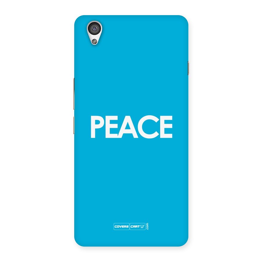 Peace Back Case for OnePlus X