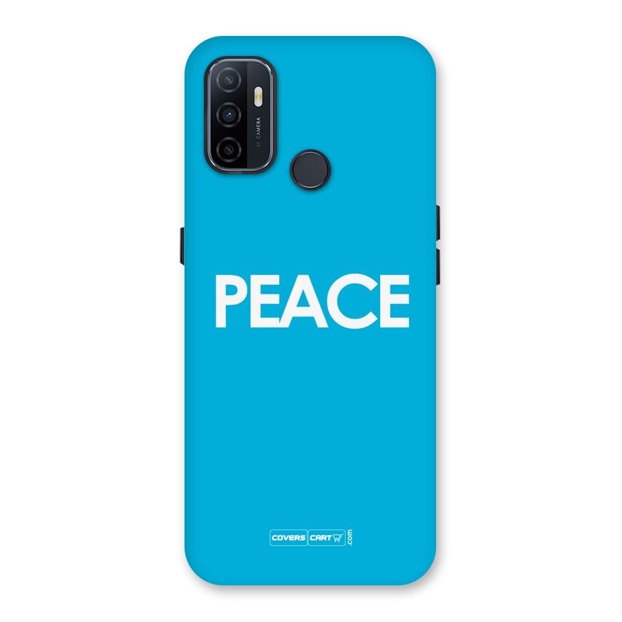 Peace Back Case for Oppo A32