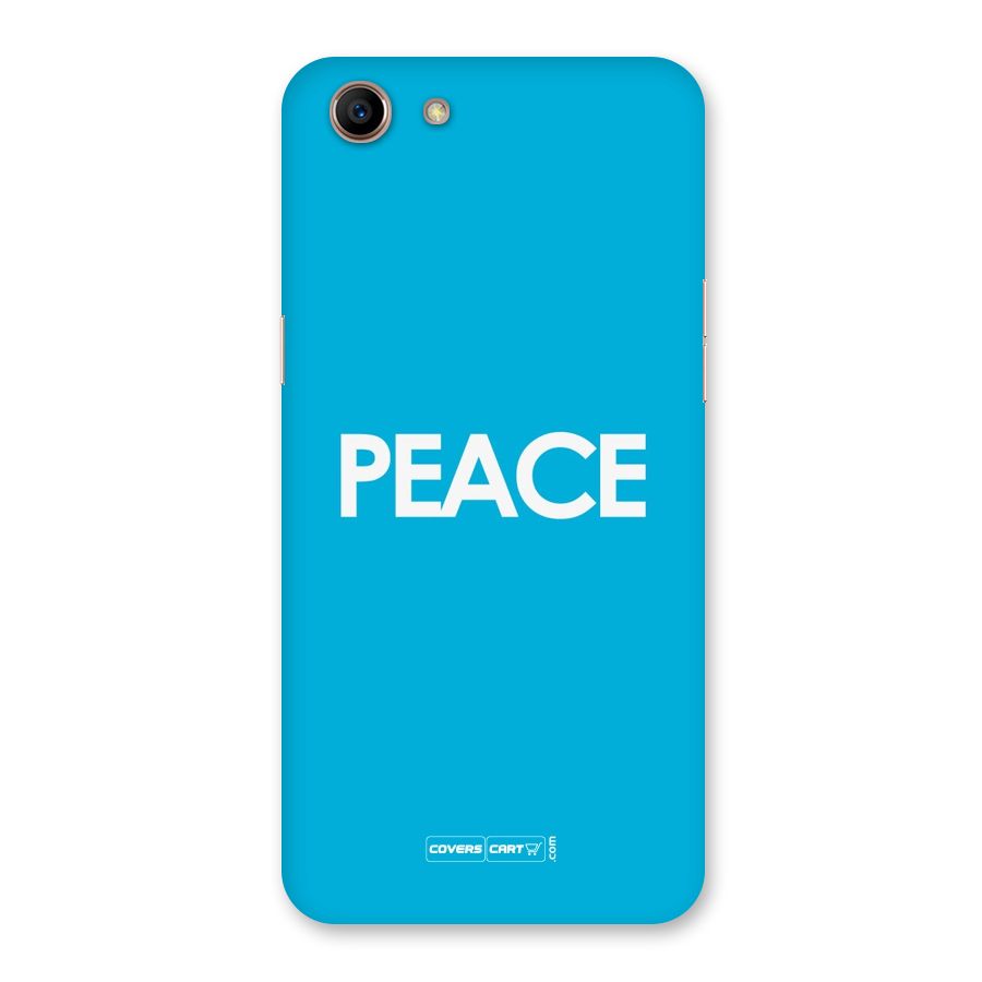Peace Back Case for Oppo A83 (2018)