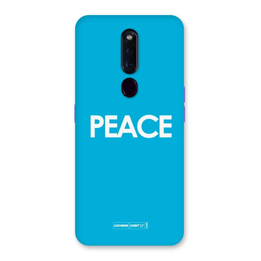 Peace Back Case for Oppo F11 Pro