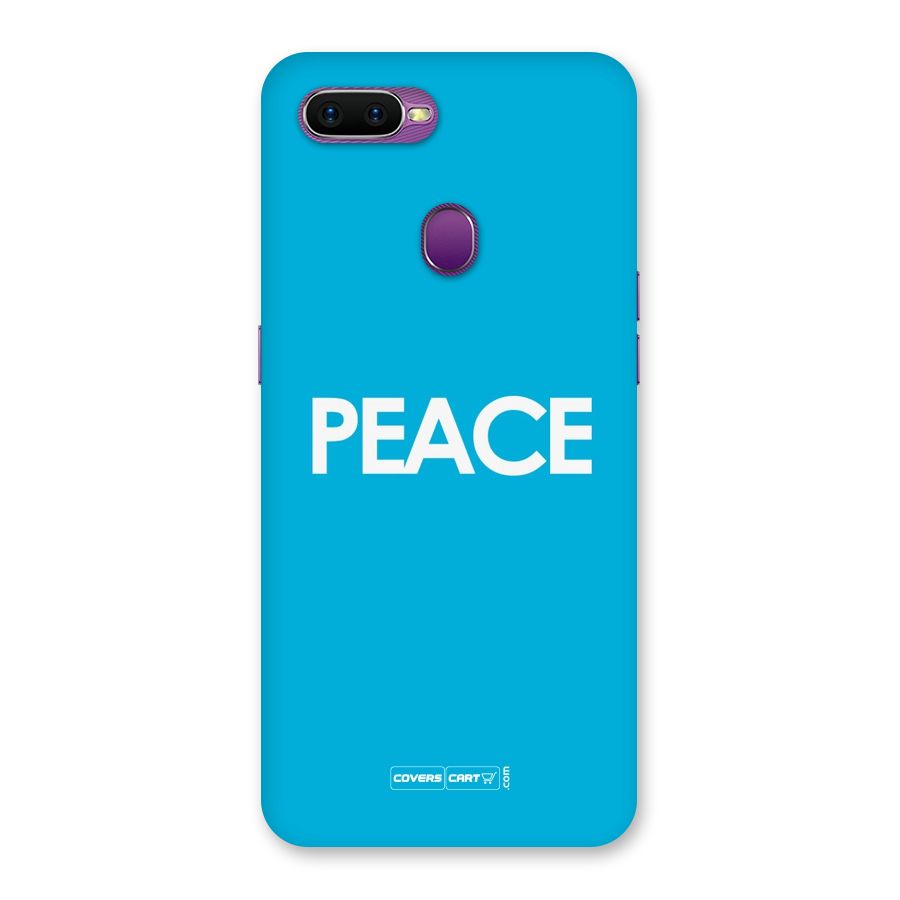 Peace Back Case for Oppo F9