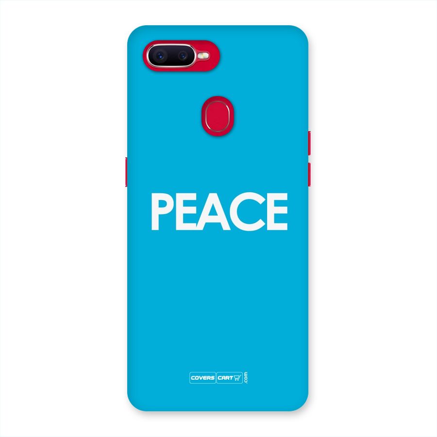Peace Back Case for Oppo F9 Pro