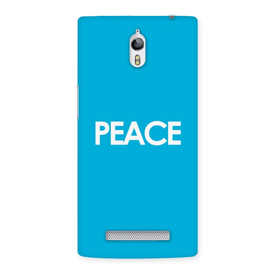Peace Back Case for Oppo Find 7