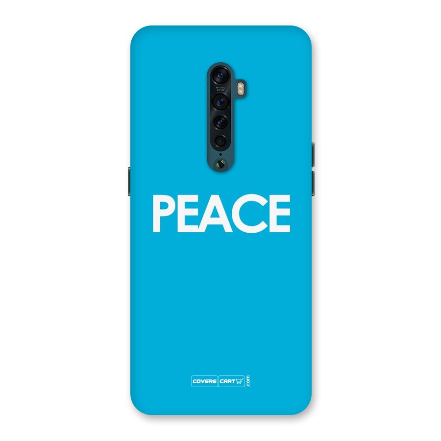Peace Back Case for Oppo Reno2