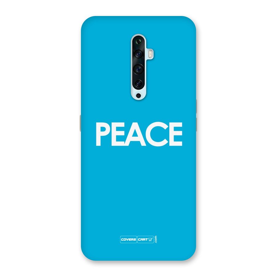 Peace Back Case for Oppo Reno2 Z