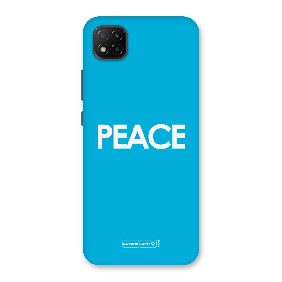 Peace Back Case for Poco C3