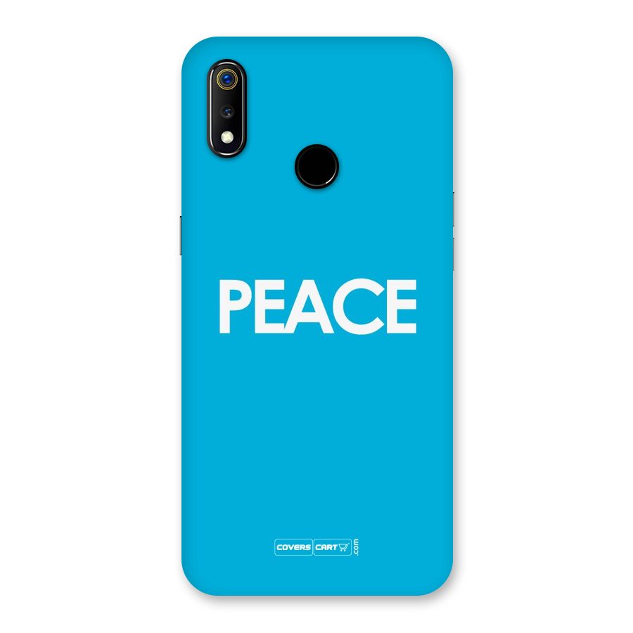 Peace Back Case for Realme 3
