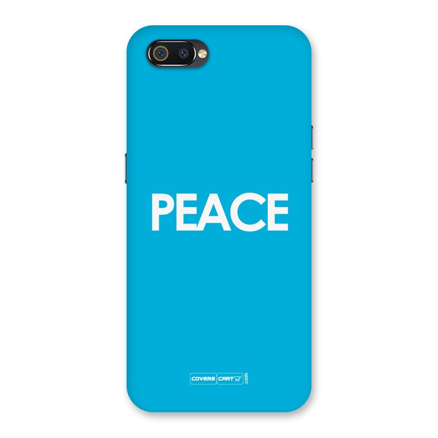 Peace Back Case for Realme C2