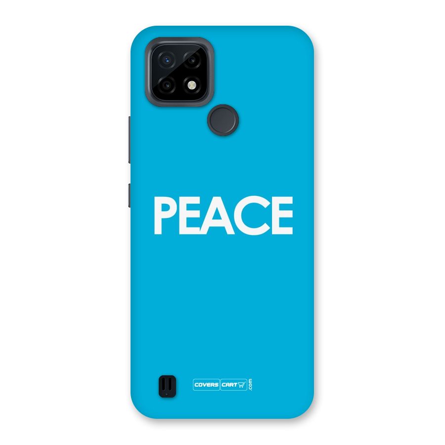 Peace Back Case for Realme C21