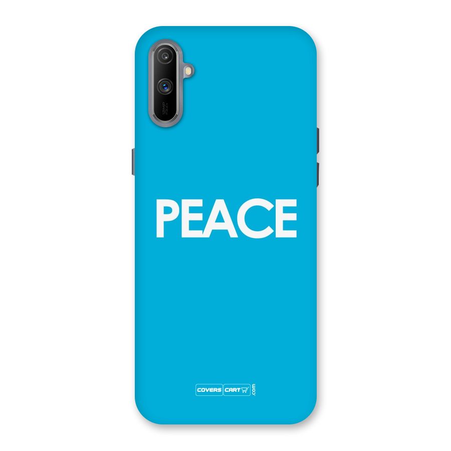 Peace Back Case for Realme C3