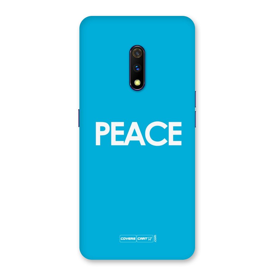 Peace Back Case for Realme X