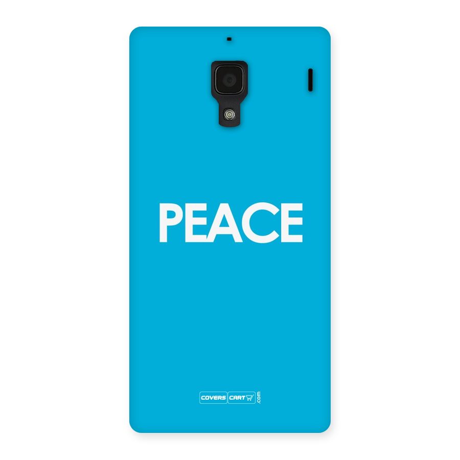 Peace Back Case for Redmi 1S
