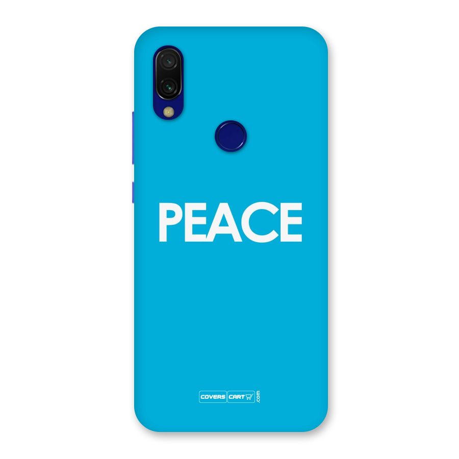 Peace Back Case for Redmi 7