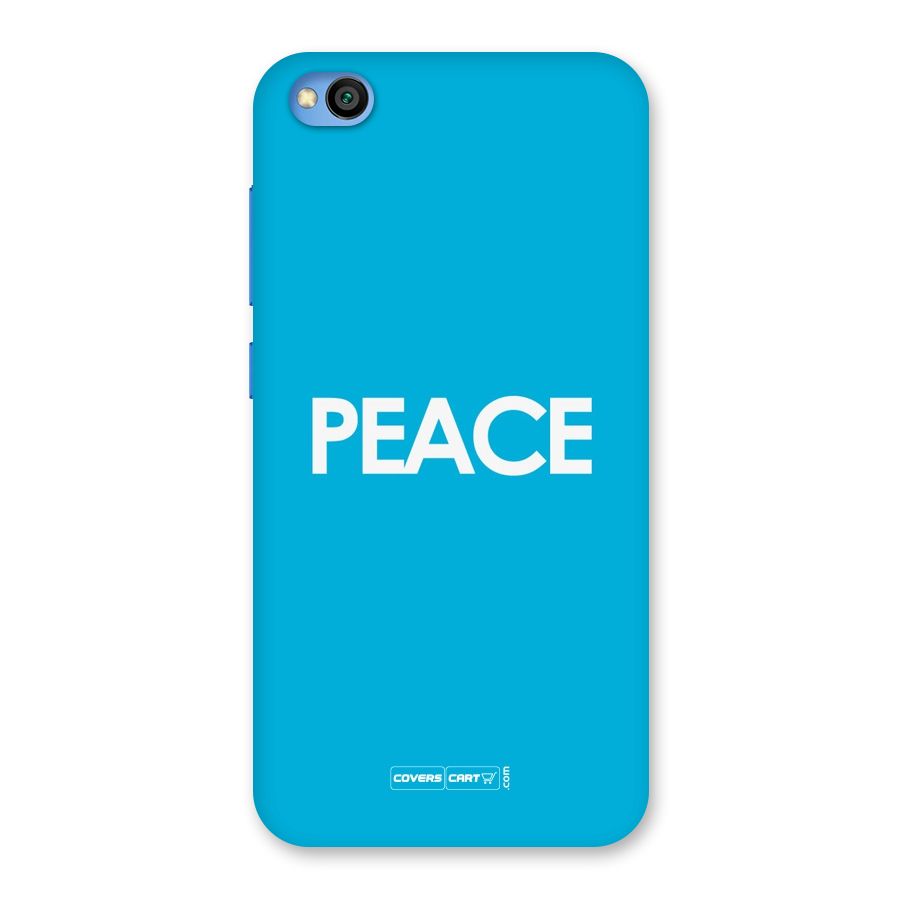 Peace Back Case for Redmi Go