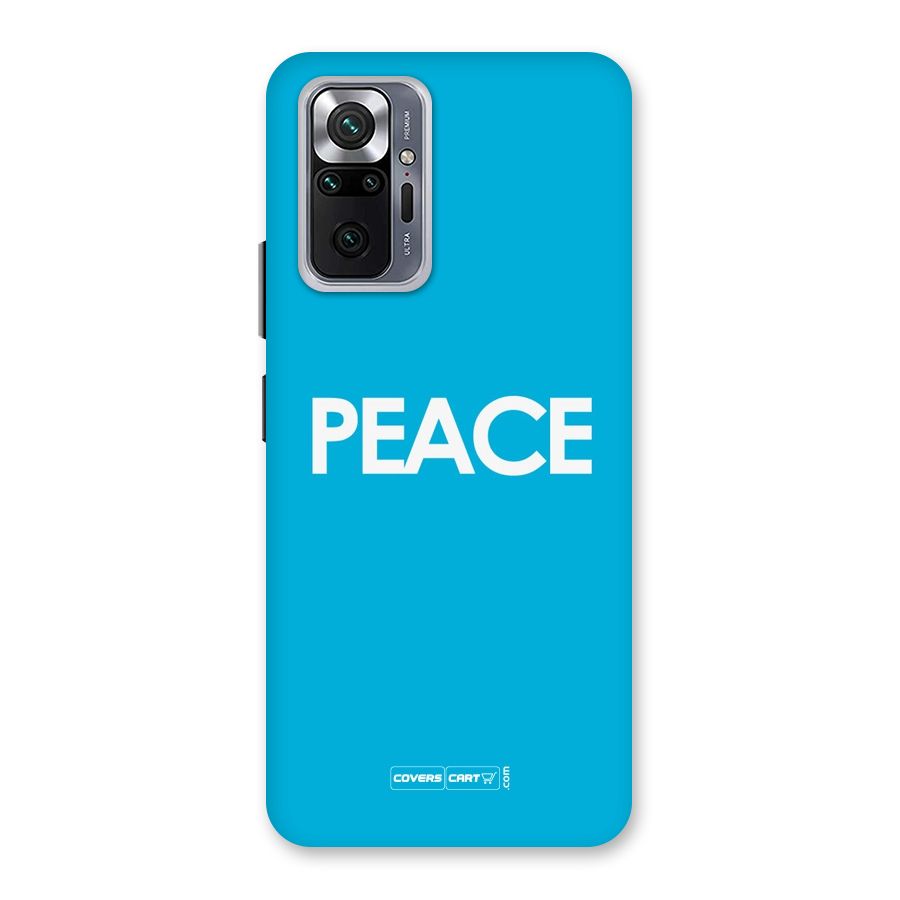Peace Back Case for Redmi Note 10 Pro Max