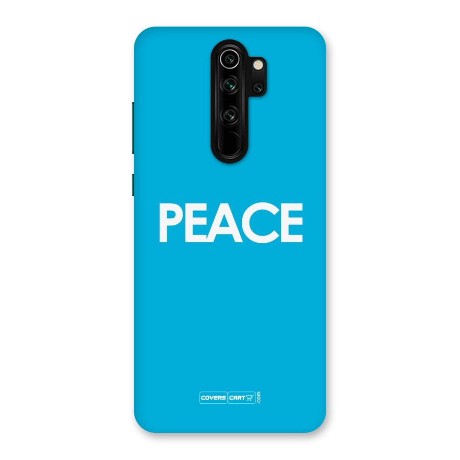 Peace Back Case for Redmi Note 8 Pro