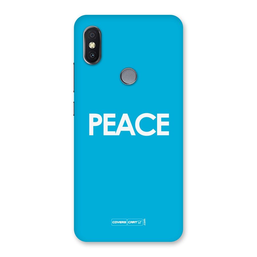 Peace Back Case for Redmi Y2