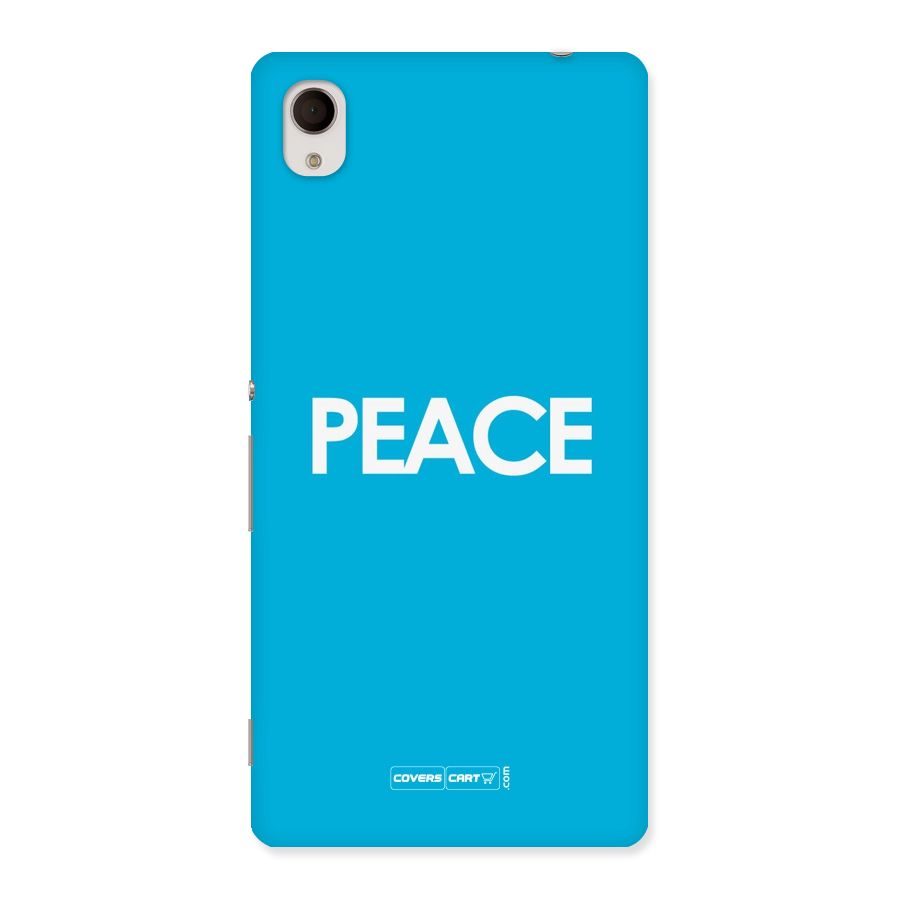 Peace Back Case for Sony Xperia M4