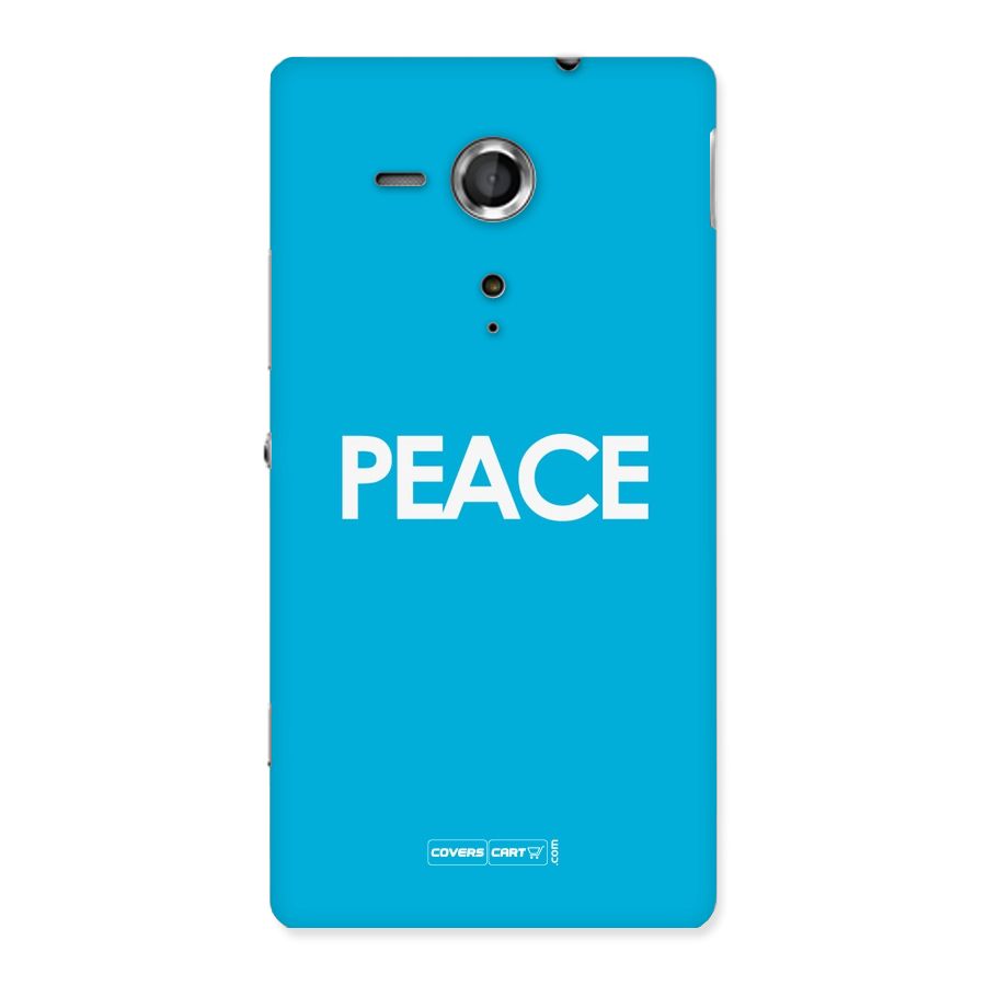 Peace Back Case for Sony Xperia SP