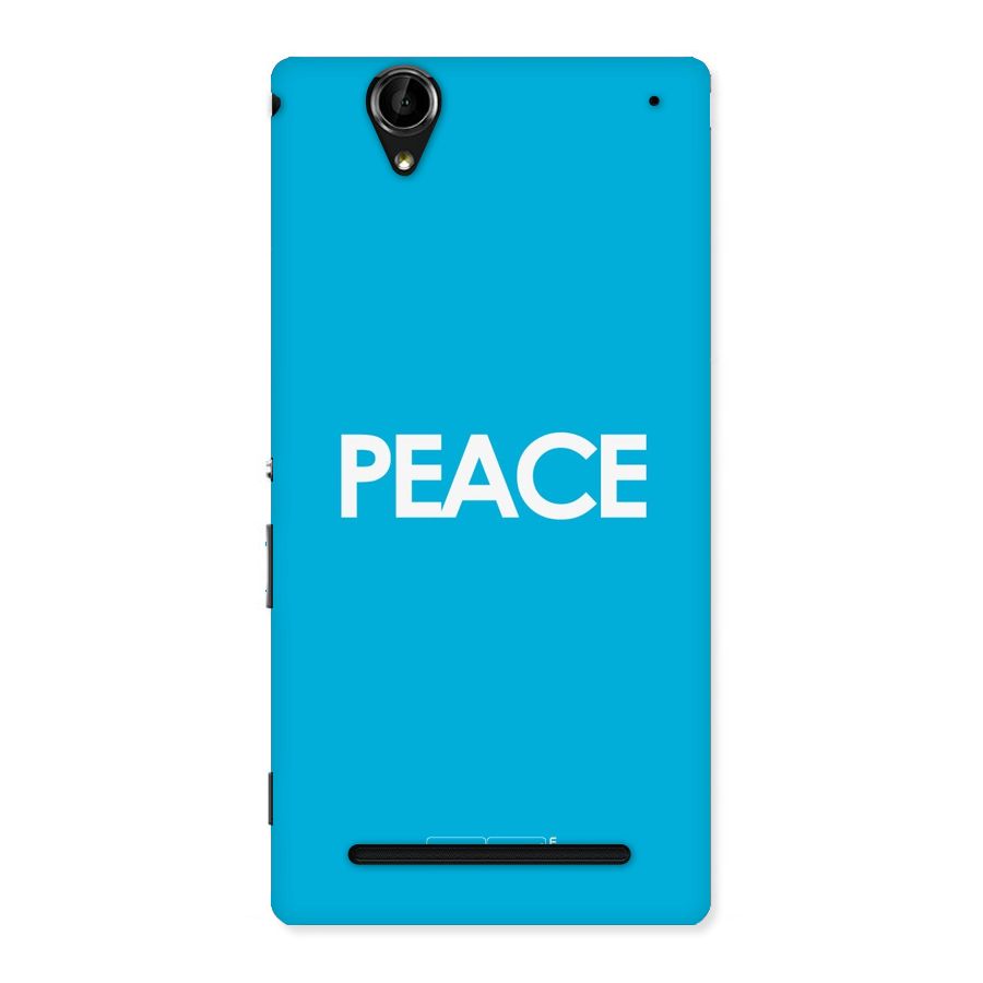 Peace Back Case for Sony Xperia T2