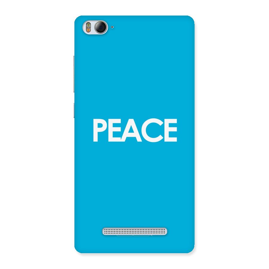 Peace Back Case for Xiaomi Mi4i