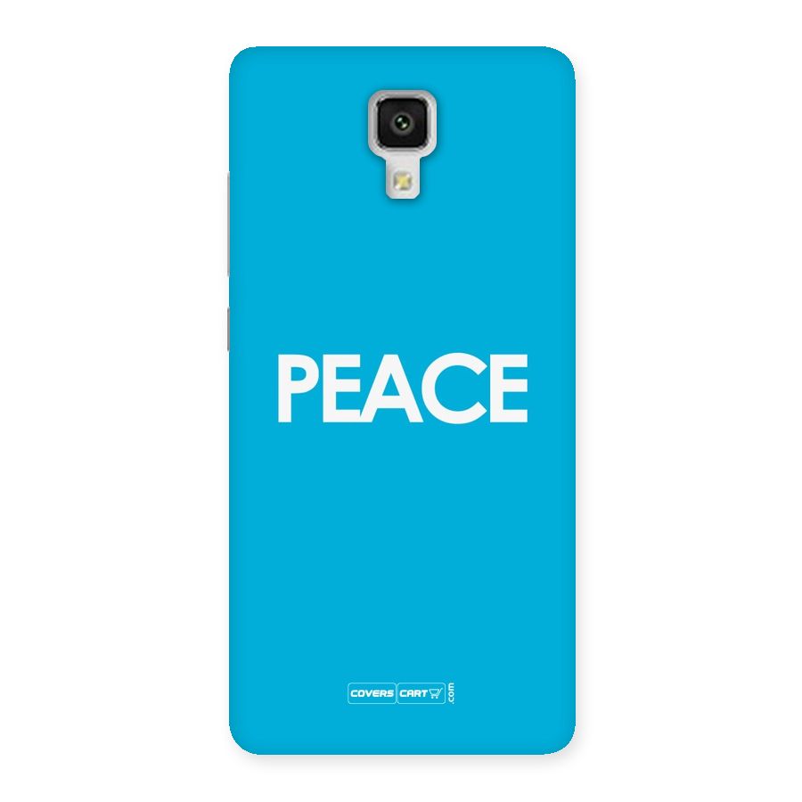 Peace Back Case for Xiaomi Mi 4
