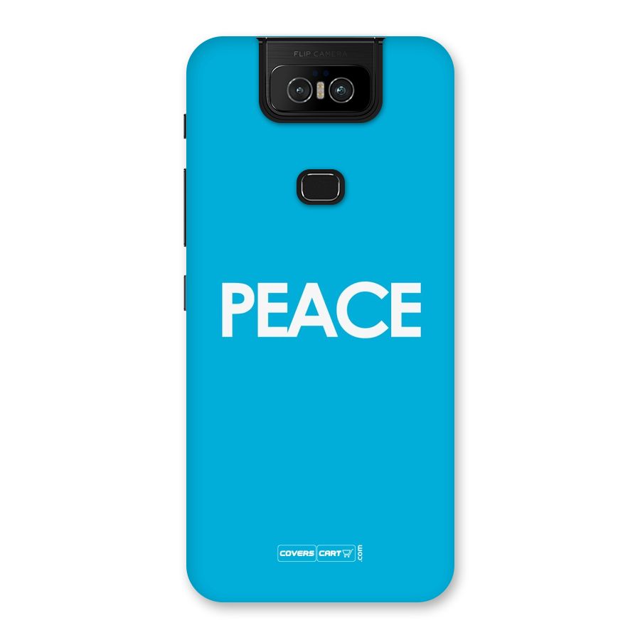 Peace Back Case for Zenfone 6z