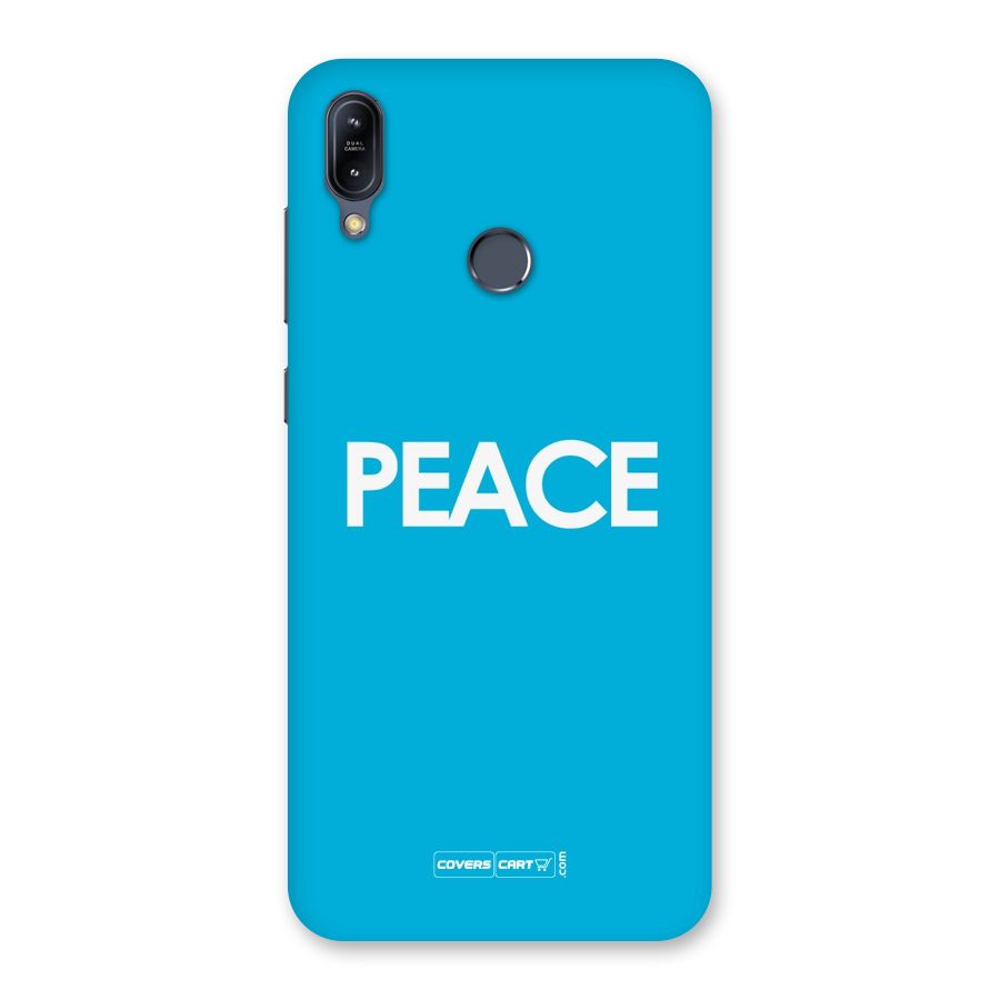 Peace Back Case for Zenfone Max M2