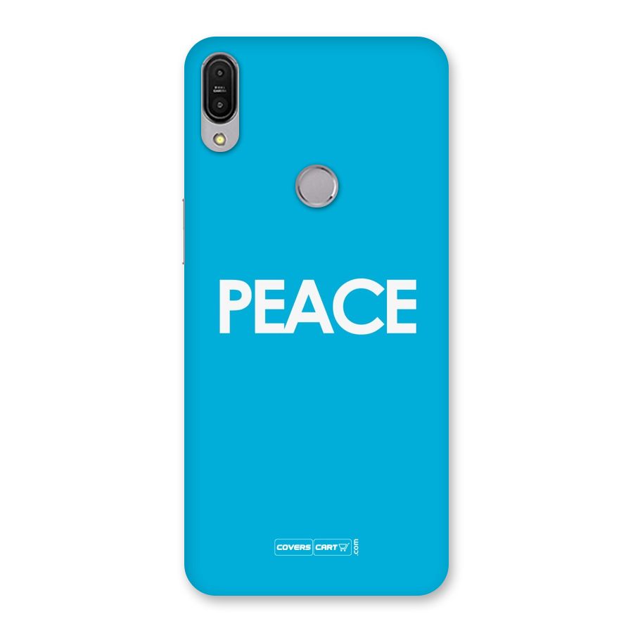 Peace Back Case for Zenfone Max Pro M1