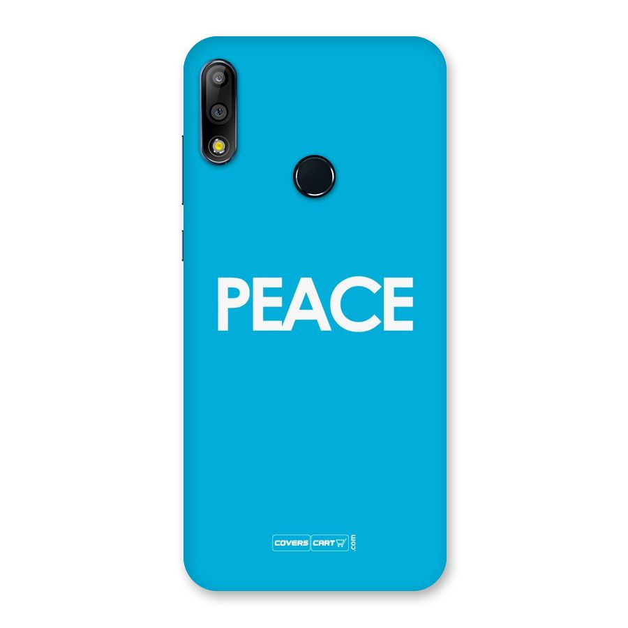 Peace Back Case for Zenfone Max Pro M2