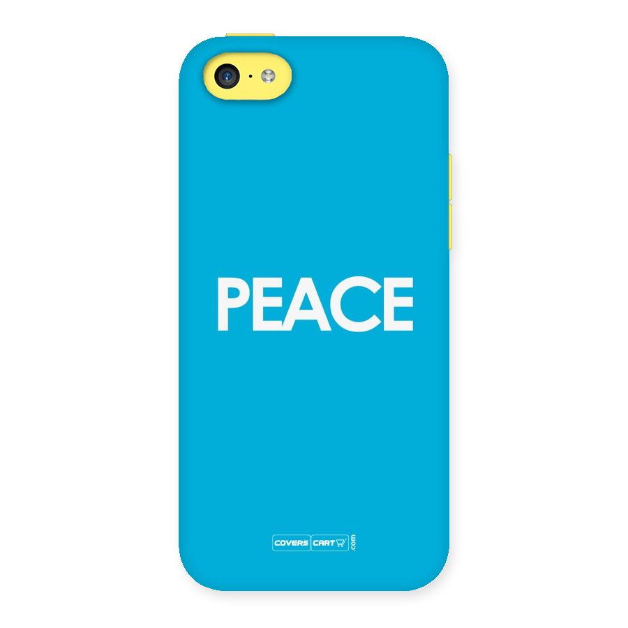 Peace Back Case for iPhone 5C