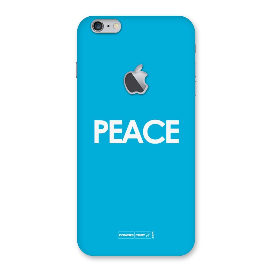 Peace Back Case for iPhone 6 Plus 6S Plus Logo Cut