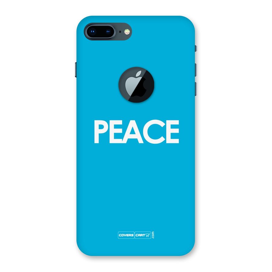 Peace Back Case for iPhone 7 Plus Logo Cut