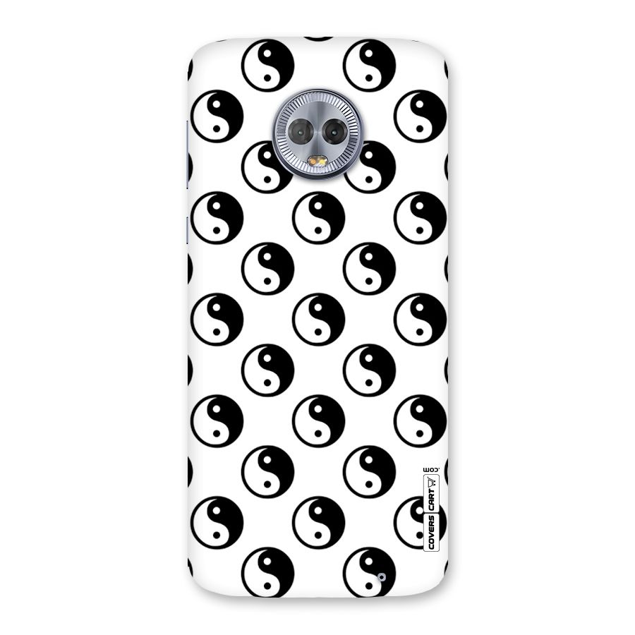 Peace Balls Back Case for Moto G6 Plus