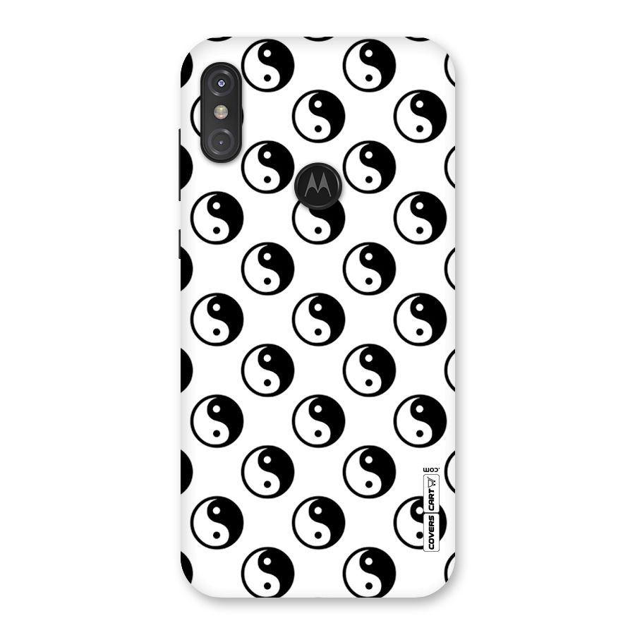 Peace Balls Back Case for Motorola One Power