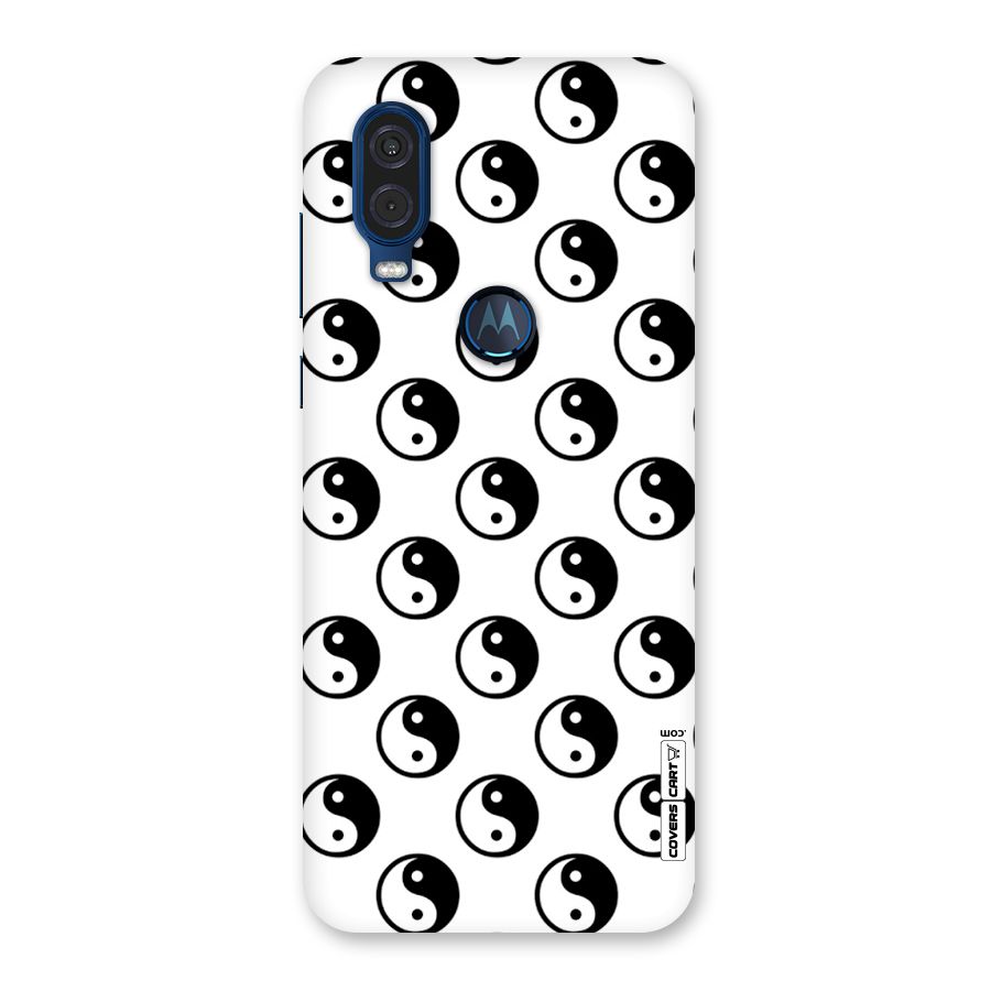 Peace Balls Back Case for Motorola One Vision