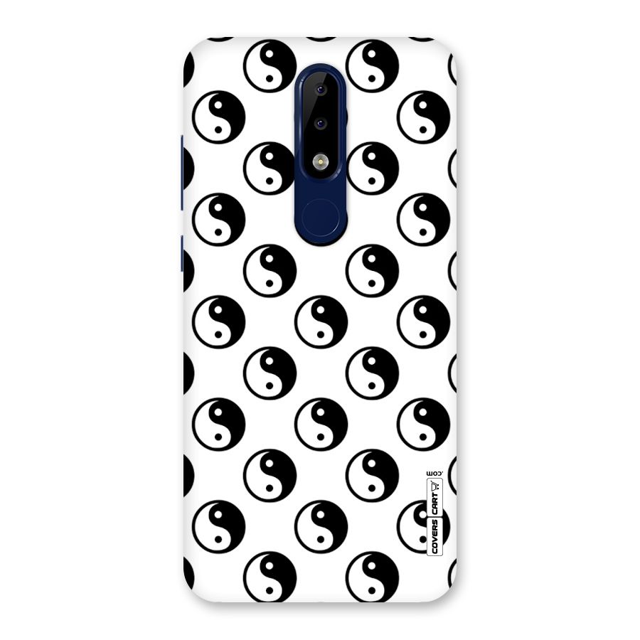 Peace Balls Back Case for Nokia 5.1 Plus