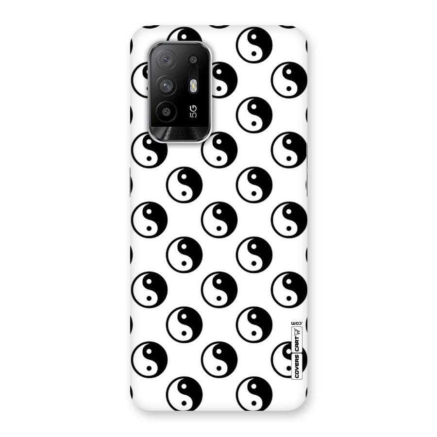 Peace Balls Back Case for Oppo F19 Pro Plus 5G