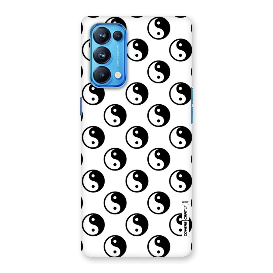 Peace Balls Back Case for Oppo Reno5 Pro 5G