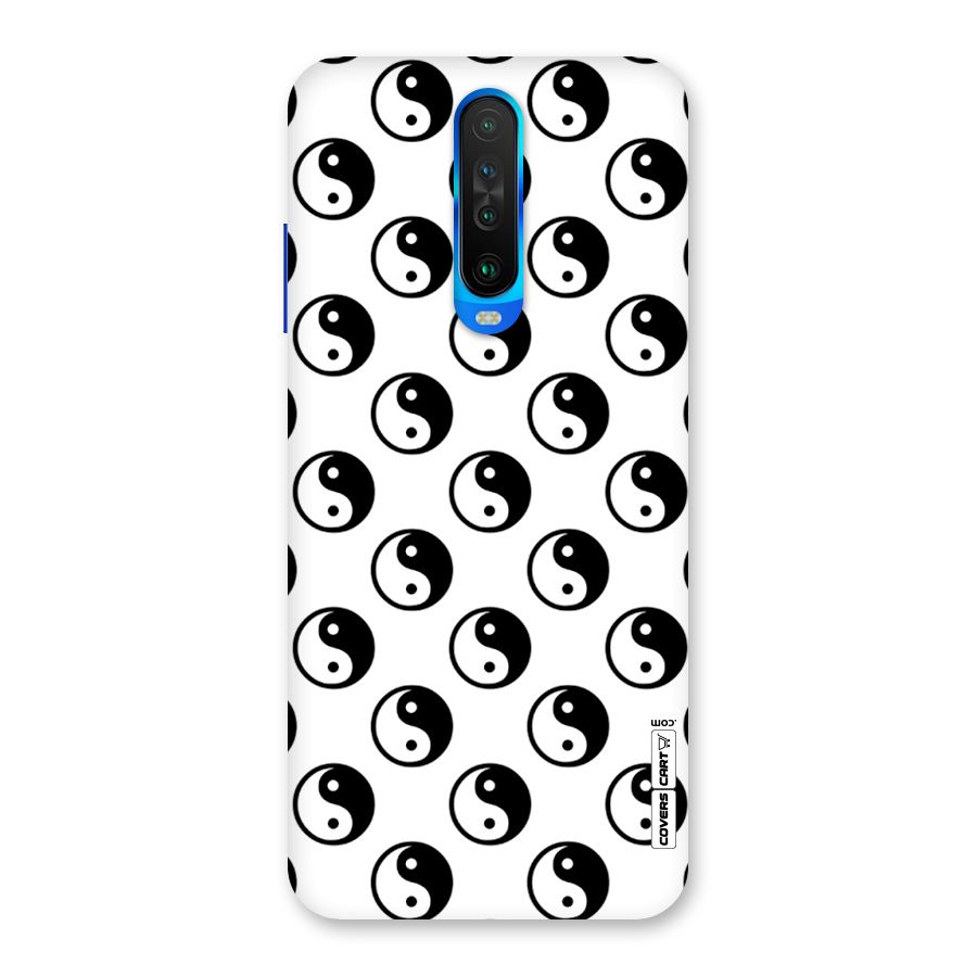 Peace Balls Back Case for Poco X2
