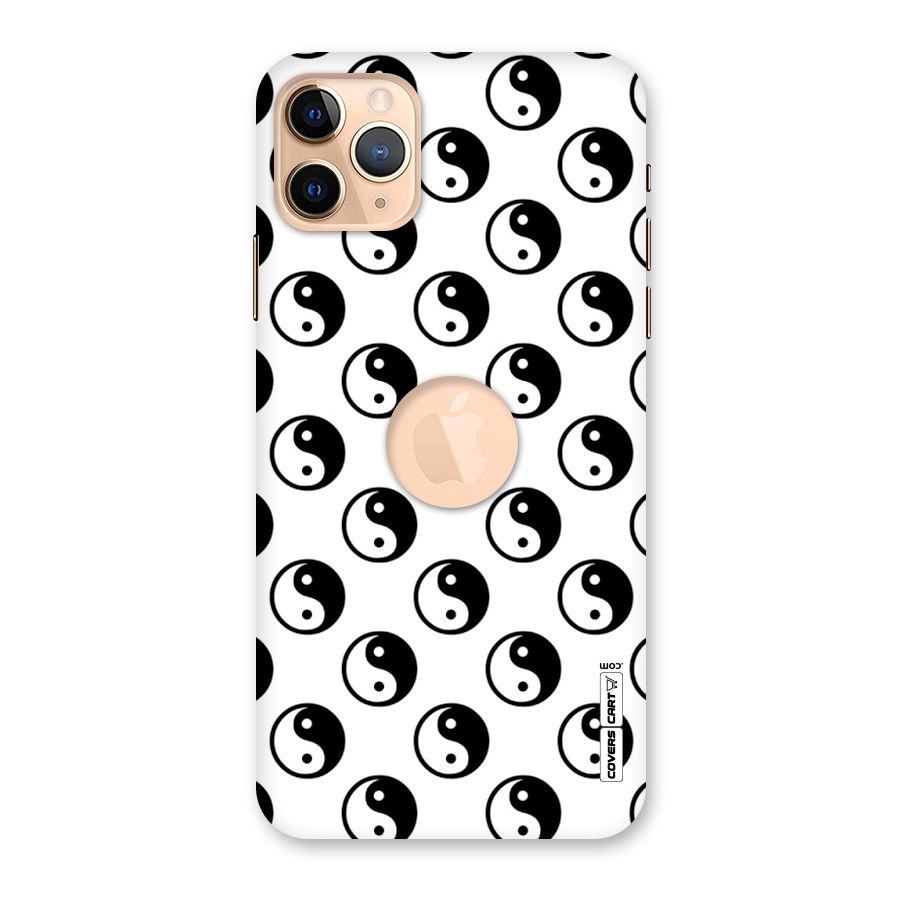 Peace Balls Back Case for iPhone 11 Pro Max Logo Cut