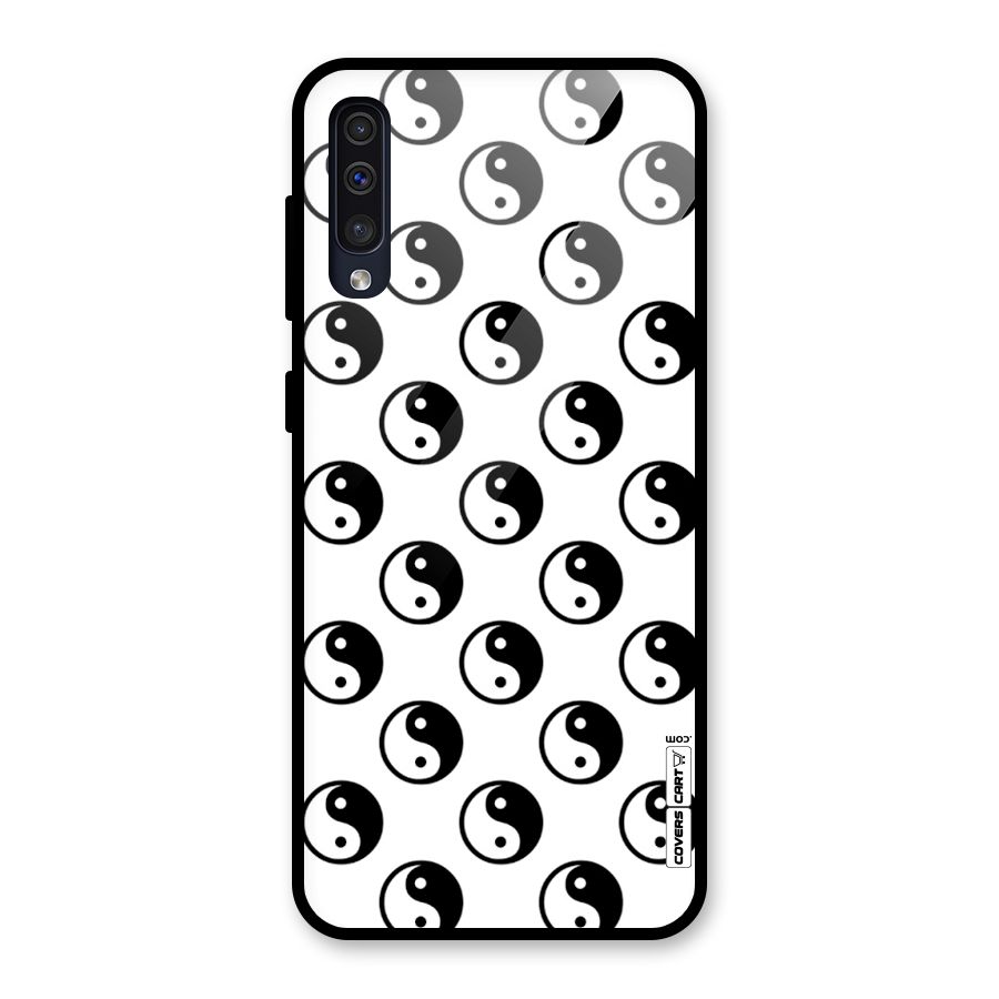 Peace Balls Glass Back Case for Galaxy A30s