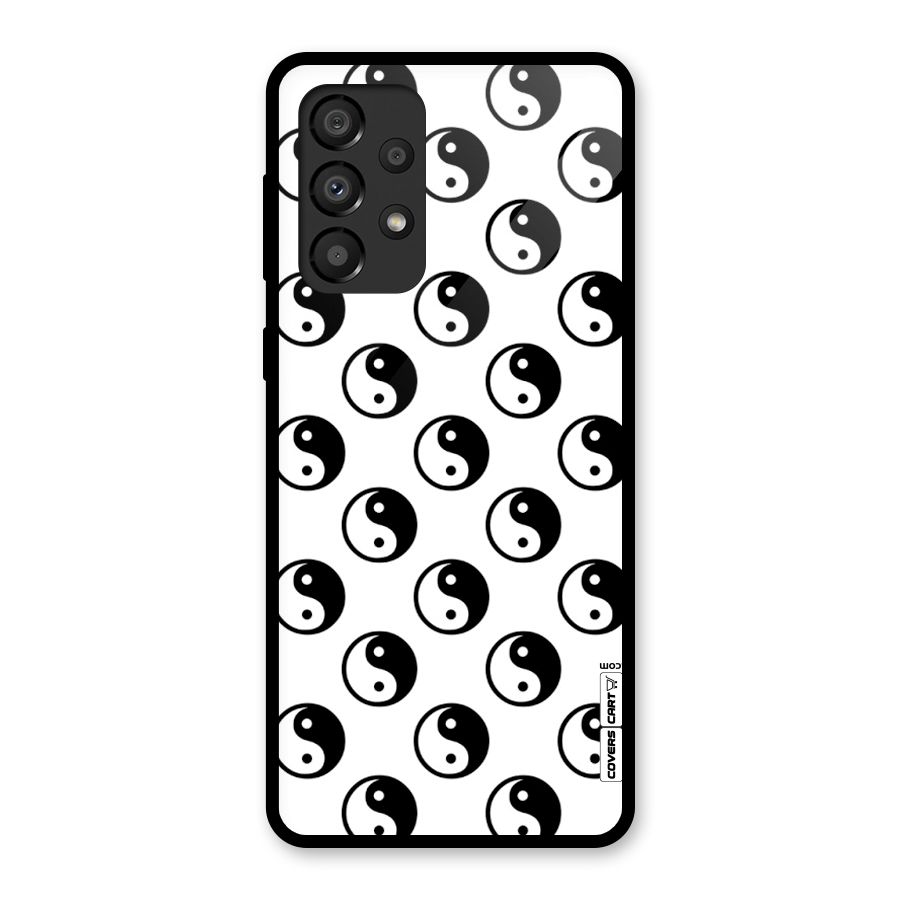 Peace Balls Glass Back Case for Galaxy A33 5G